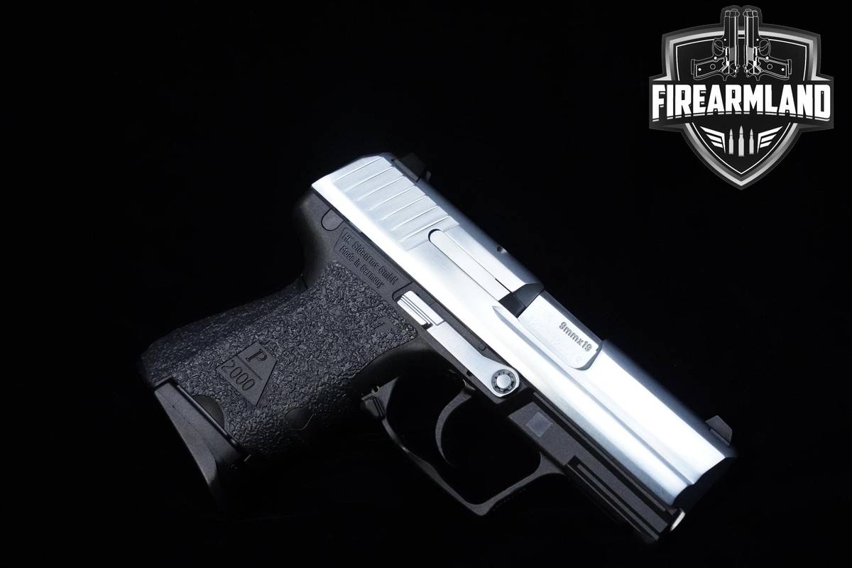 CUSTOM Heckler & Koch (H&K-HK) P2000 SK V2 9mm 3.26" H&K P2000SK +2 MAGS
