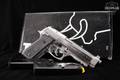 Taurus PT92FS 9mm Luger (9x19 Para) Polished & Matte Stainless in Good Condition Image 2