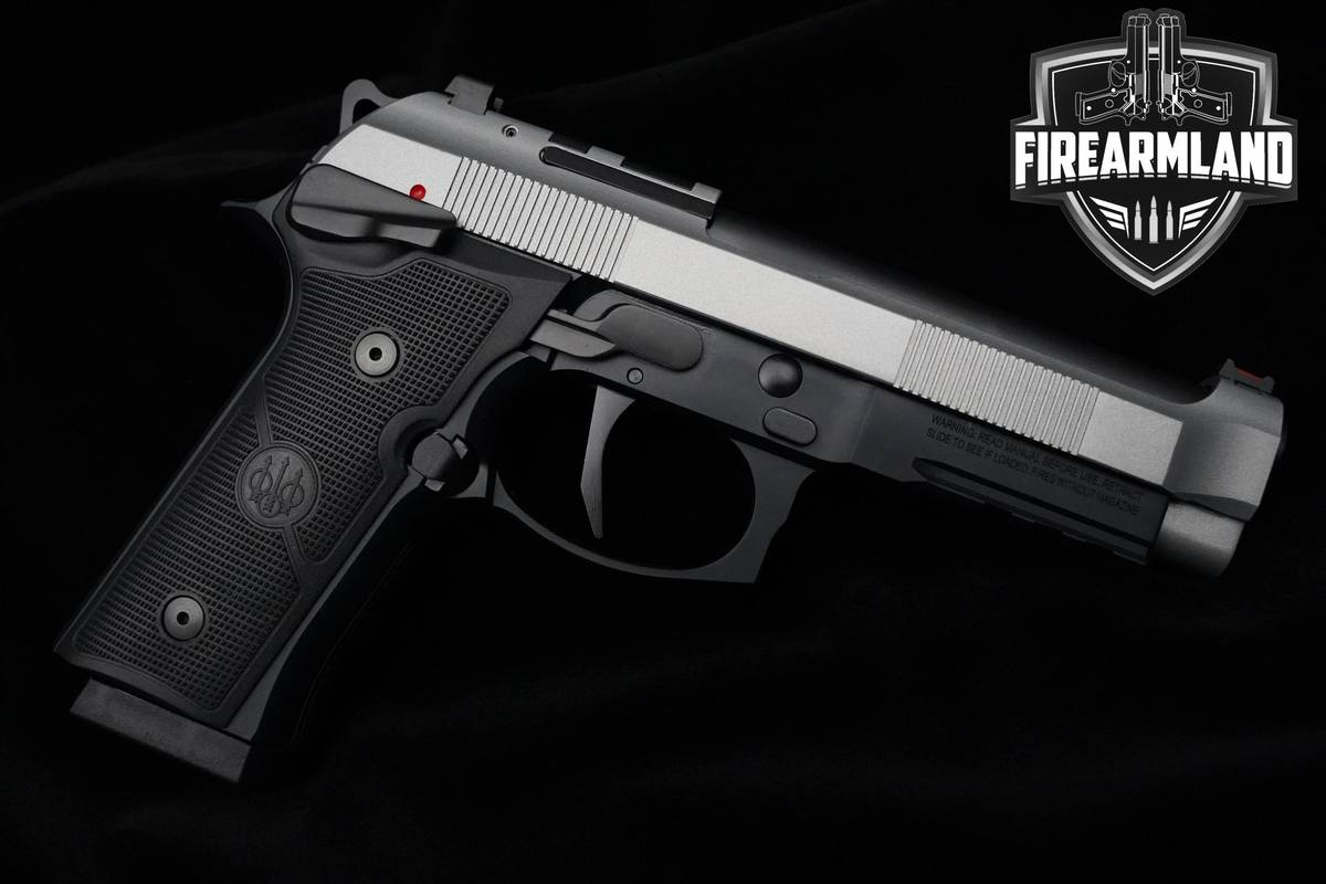 LIKE-NEW Beretta 92XI 9mm 4.7" Silver Cerakote Pistol 92-XI +2 MAGS