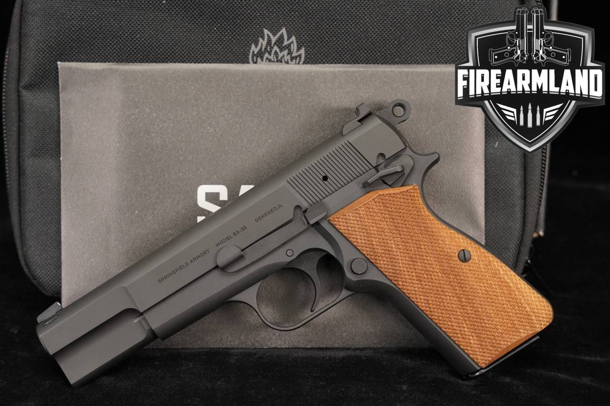 Springfield Armory SA-35 9mm 4.7" Blued SA35 P35 Hi Power +ORIG BOX