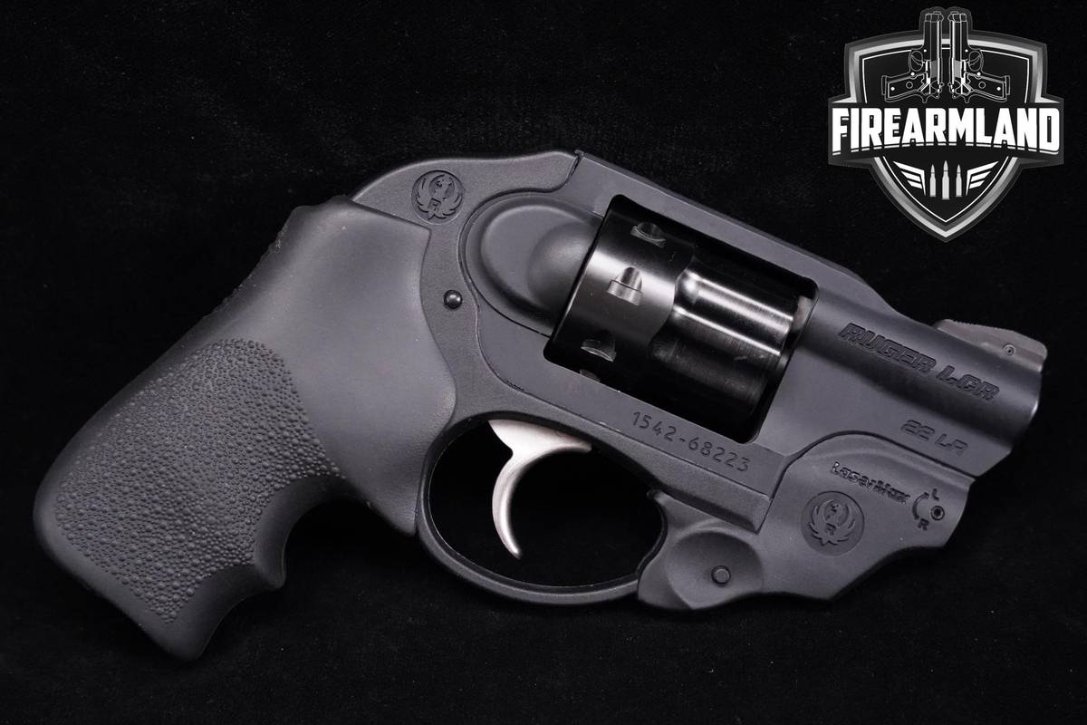 CCW Ruger LCR LaserMax 22LR 1.87" Black Anodized