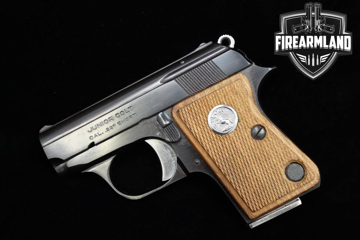 1958-1968 Colt Junior 22 Short 2.25" Blued Colt +ORIG BOX