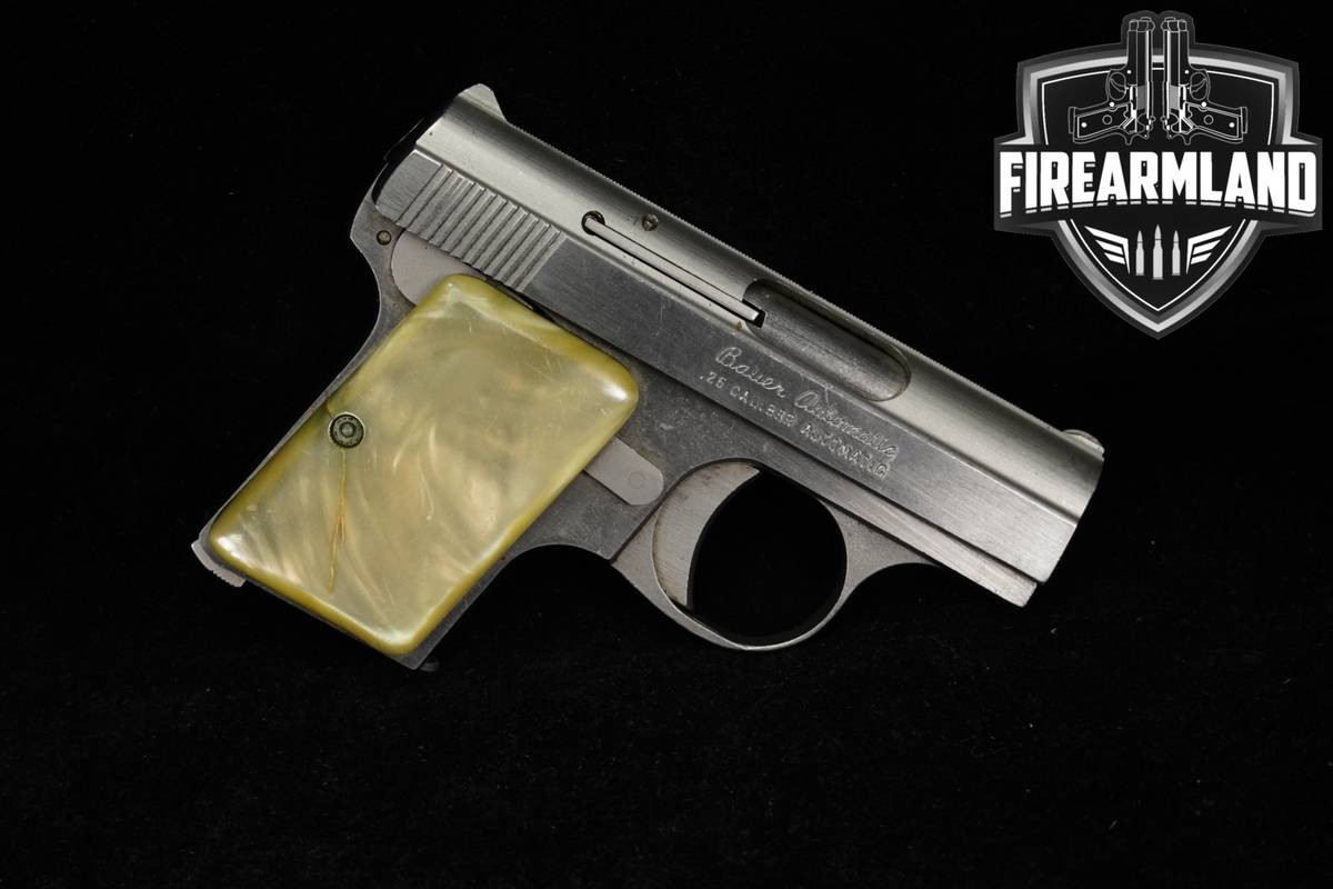 1972-1984 Bauer Firearms AUTOMATIC .25 ACP (6.35Mm) 2.1" Brushed Stainless