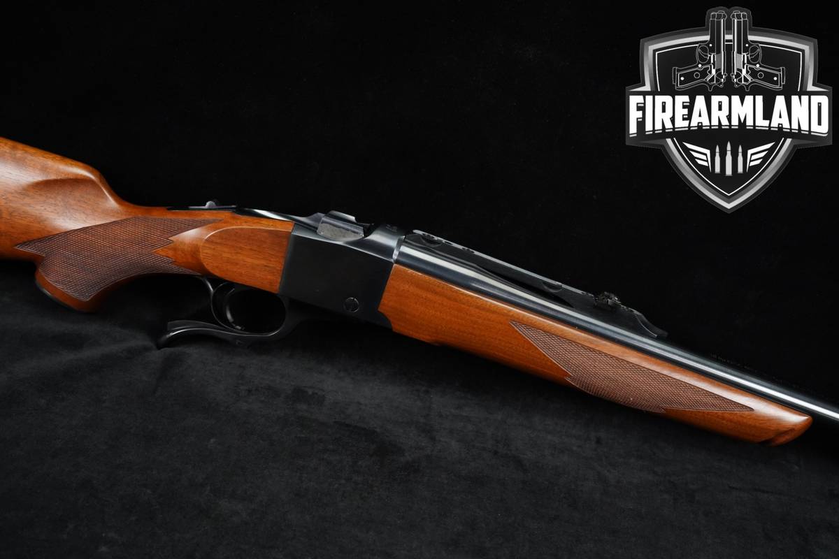 1984 Ruger No.1 Medium Sporter 45-70 Govt 22" Number One #1 Blued & Walnut