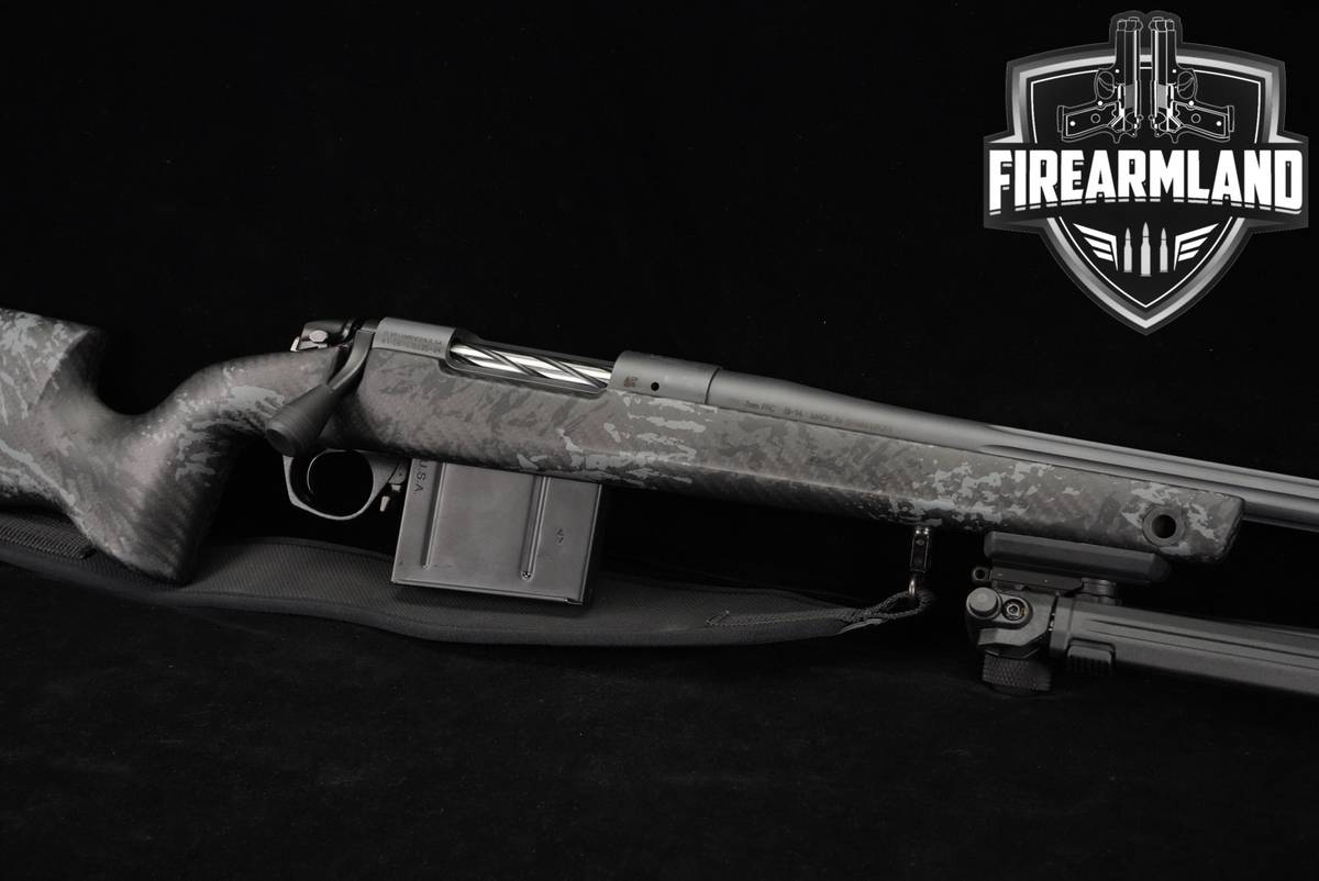 Bergara B-14 Squared Crest 7mm-PRC 22" Sniper Gray B14 +BIPOD