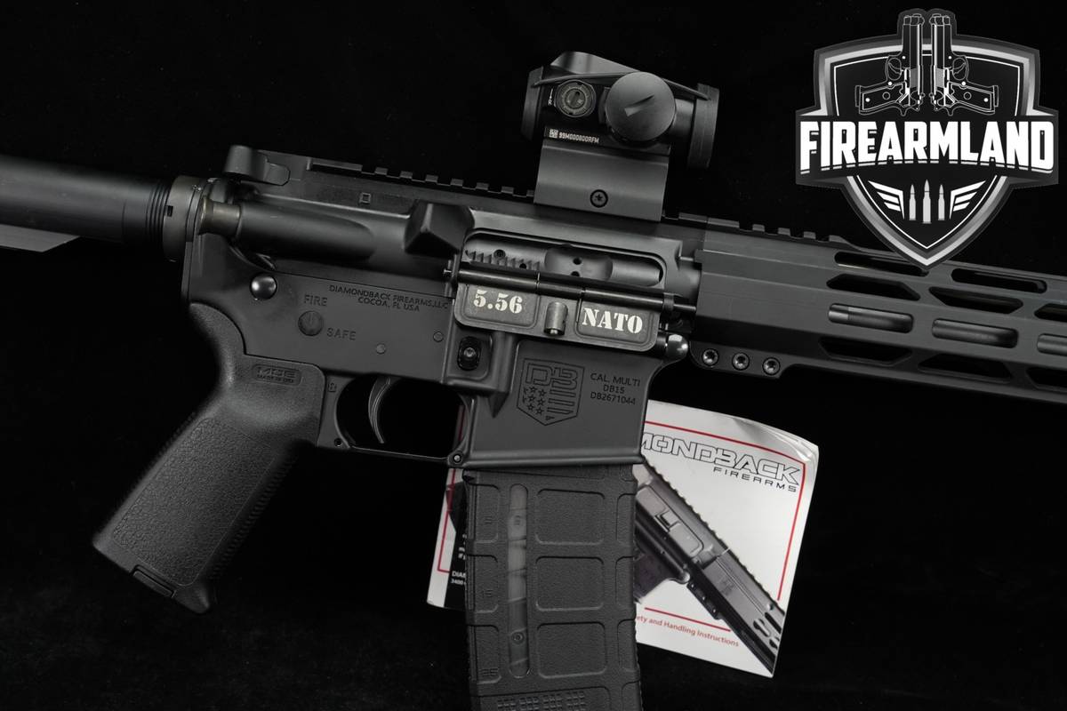 Diamondback DB15 5.56 NATO AR-15 AR15 16" DB +SIG ROMEO-MSR RED DOT