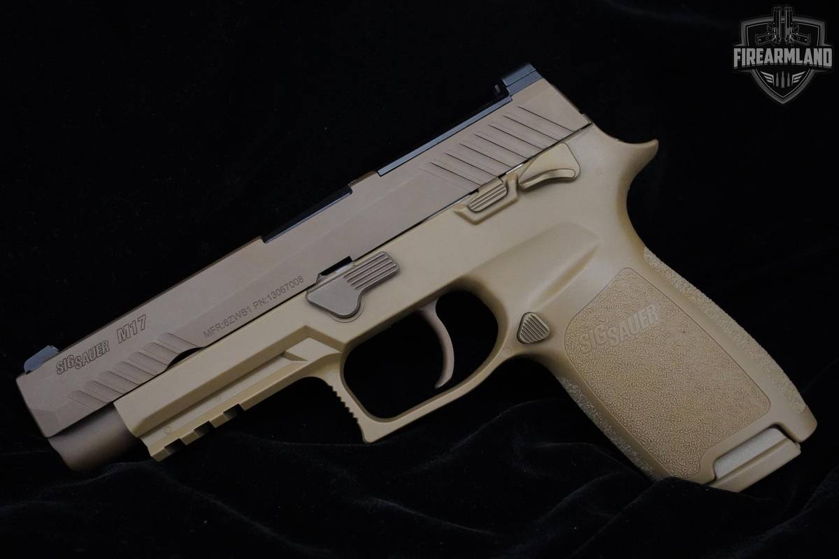 RARE Sig Sauer M17 Commemorative 9mm 4.7" Sig M17 P320 +3 MAGS & ORIG BOX