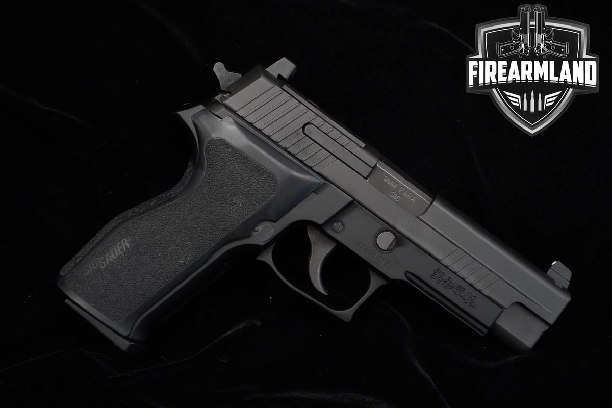 Sig Sauer P226 Optic Ready 9mm 4.4" Sig-Sauer P226 P-226 2 MAGS & ORIG CASE