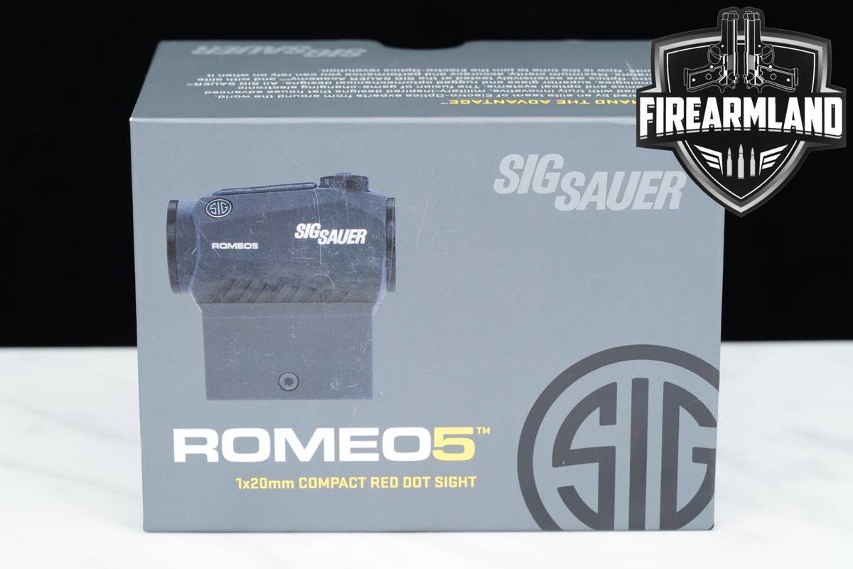 Sig Sauer Romeo 5 2 MOA Red Dot Sight Romeo5