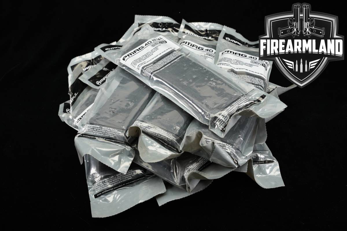 Magpul TEN (10) PMAG AR-15 40 Round Magazines 5.56mm NATO AR15 Mags