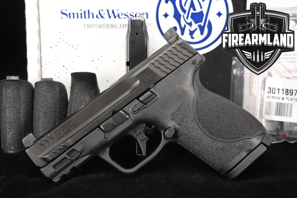 Smith & Wesson M&P9 M2.0 Compact Optics-Ready S&W 9mm M&P 9 +2 MAGS