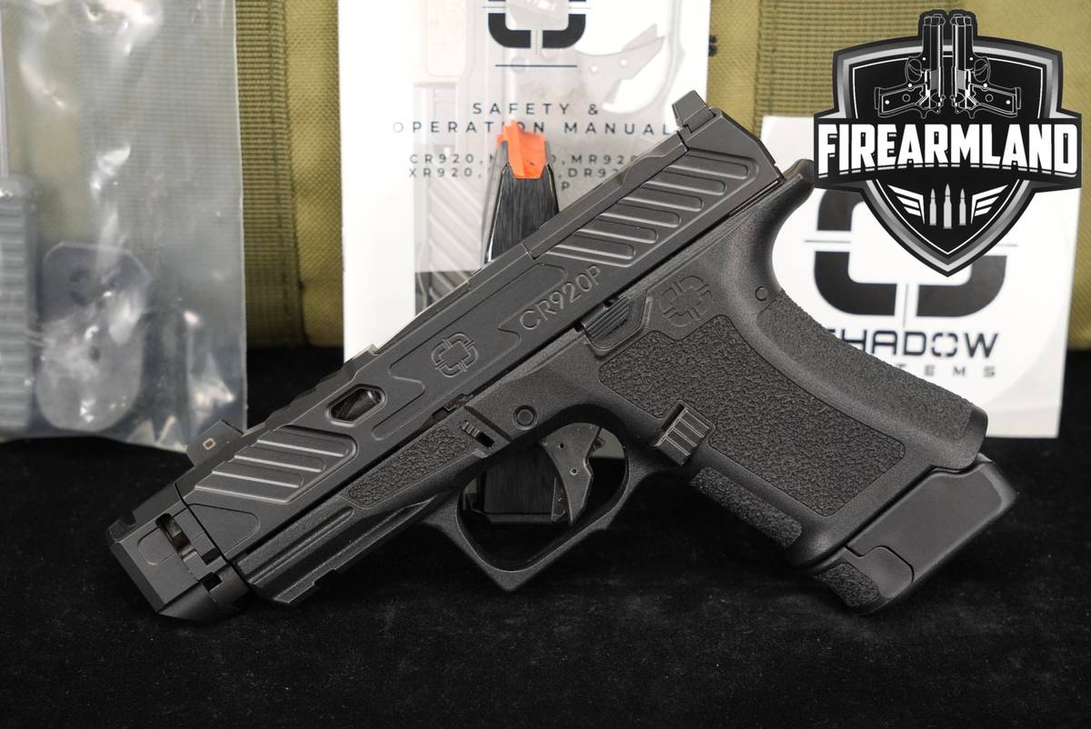 Shadow Systems CR920P 9mm 3.75" CR 920 P CR920 COMP +2 MAGS & ORIG CASE