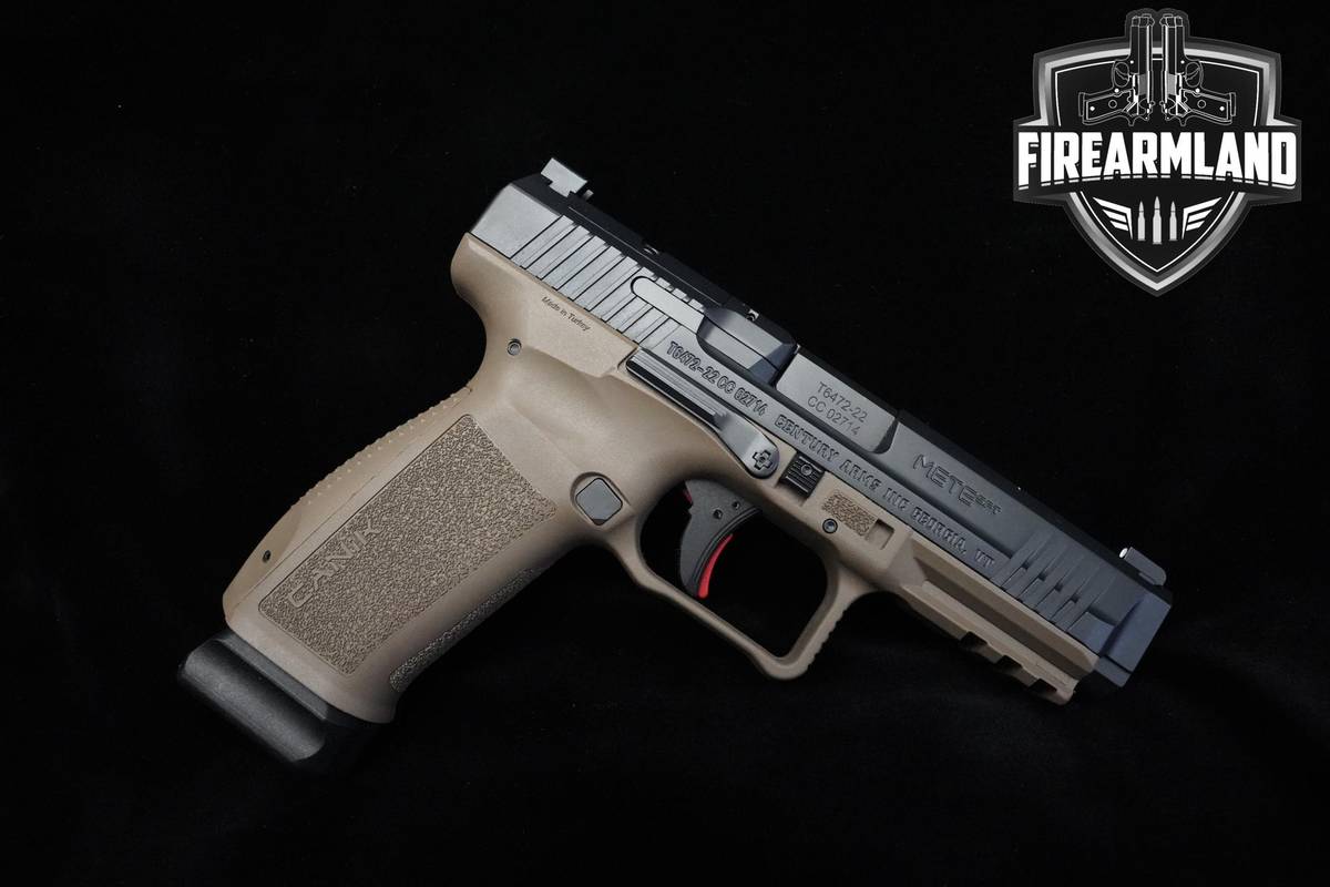 Canik METE SFT 9mm 4.46" Two-Tone Canik +2 MAGS, ORIG CASE & HOLSTER