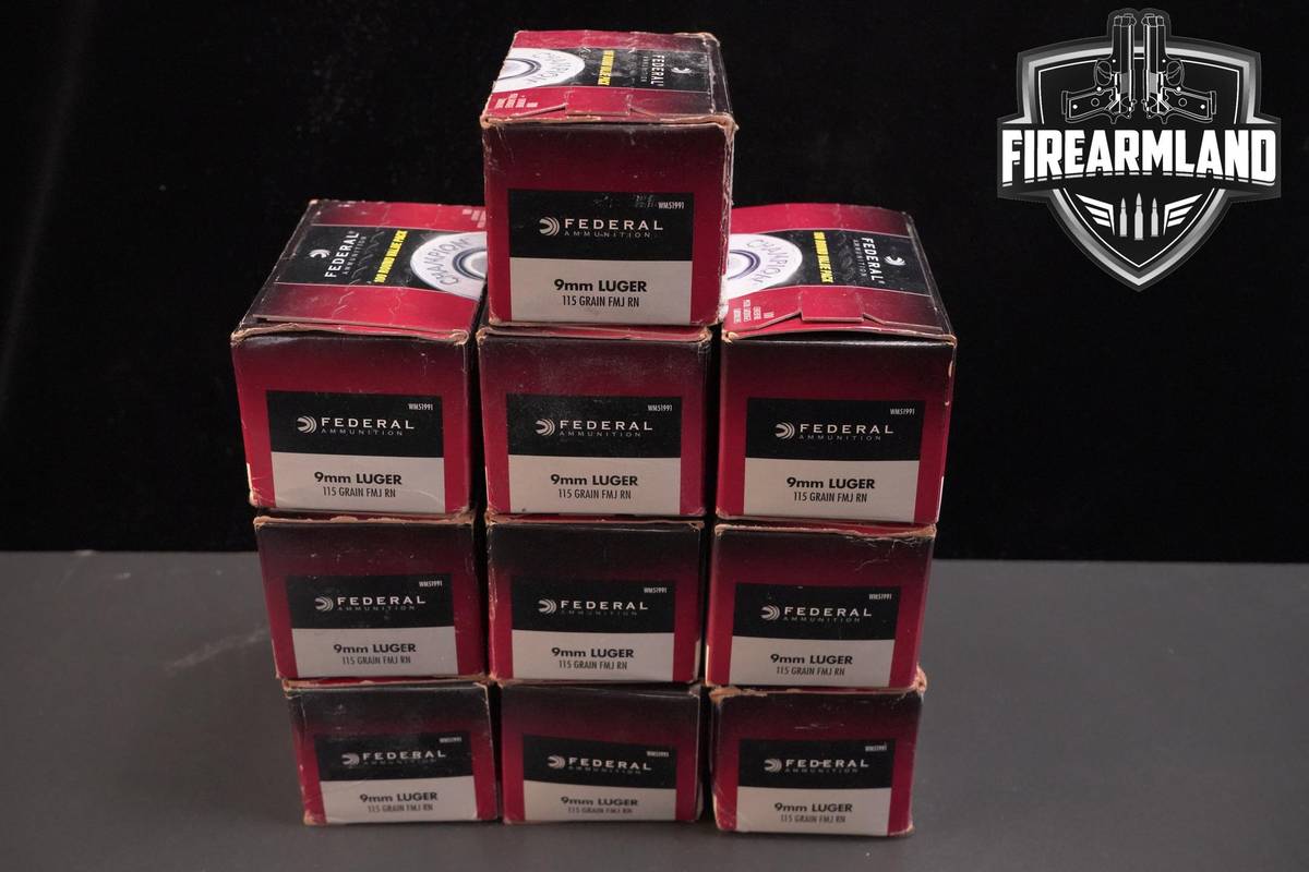 1000 ROUNDS! 9mm Ammo 9-mm Ammunition