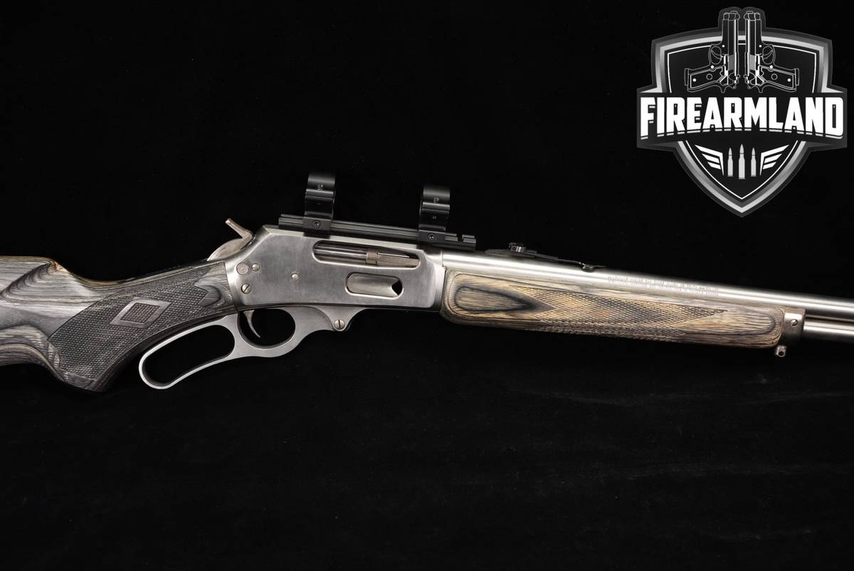 2005 Marlin Model 336XLR 30-30 24 Stainless & Grey Laminate JM-STAMP