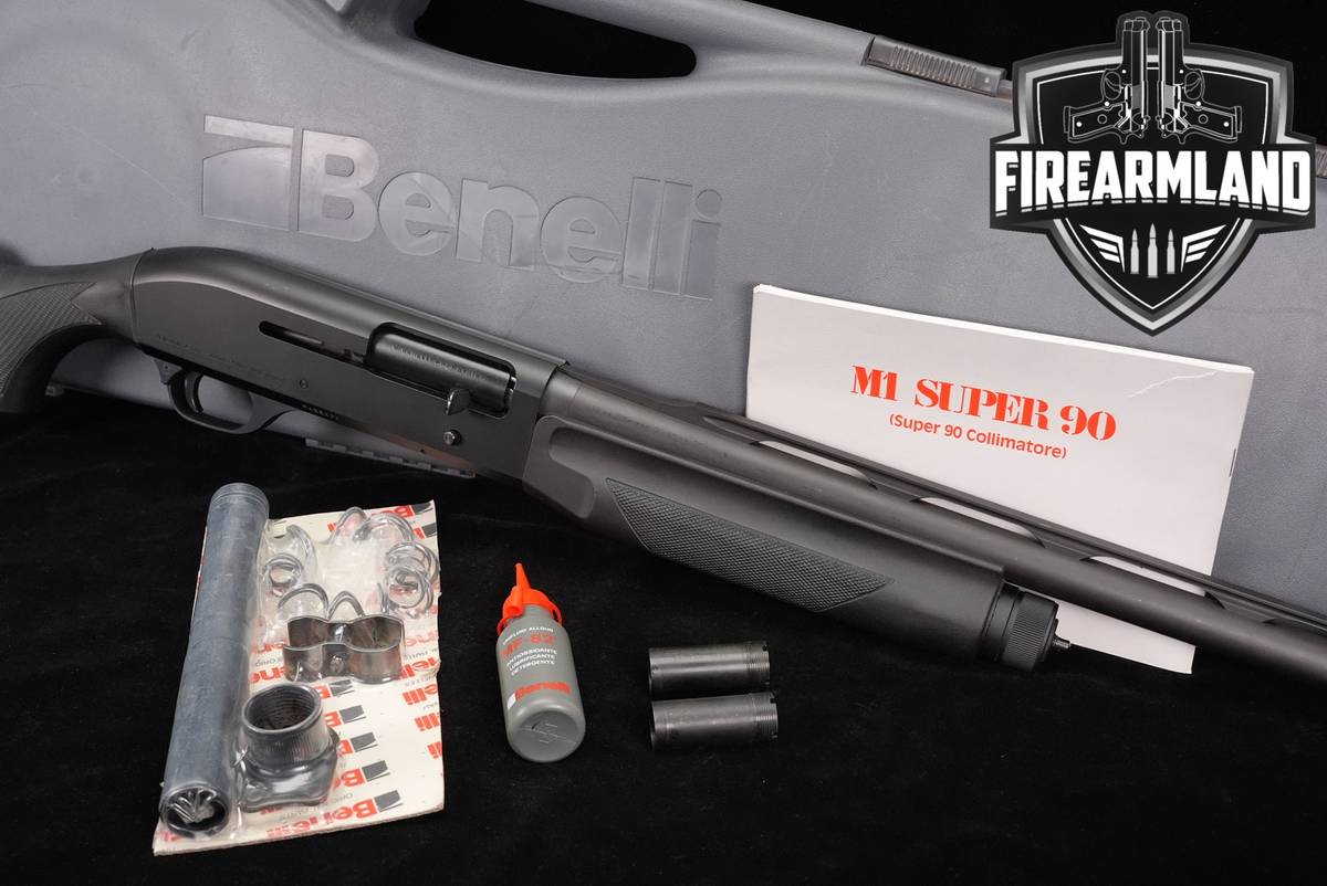 Benelli M1 Super 90 Field 12-Gauge 21" +CASE