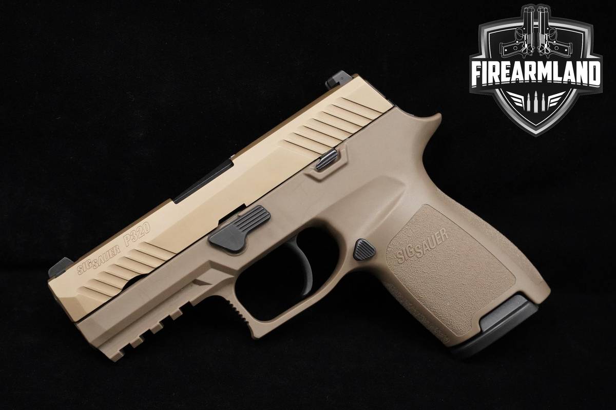 Sig Sauer P320 Compact 9mm 4" FDE Sig-Sauer-P320 Sig P-320 +ORIG CASE