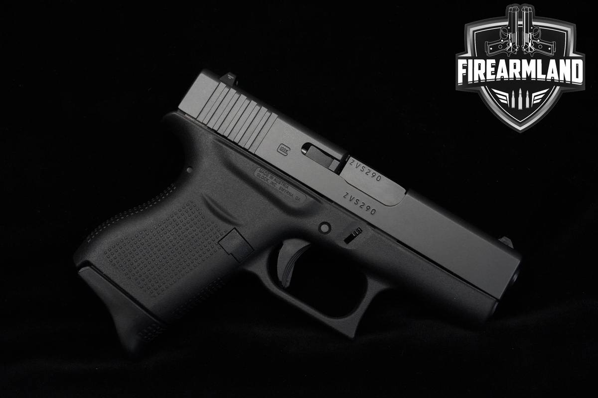 Glock 43 9mm 3.41" Glock G43 +2 MAGS & ORIG CASE