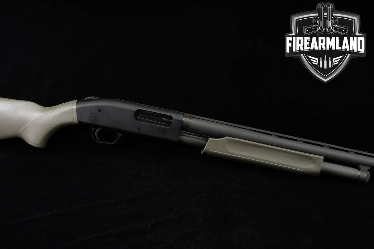Mossberg Model 500A All-Purpose Field 12-Gauge 28" Black & OD Green