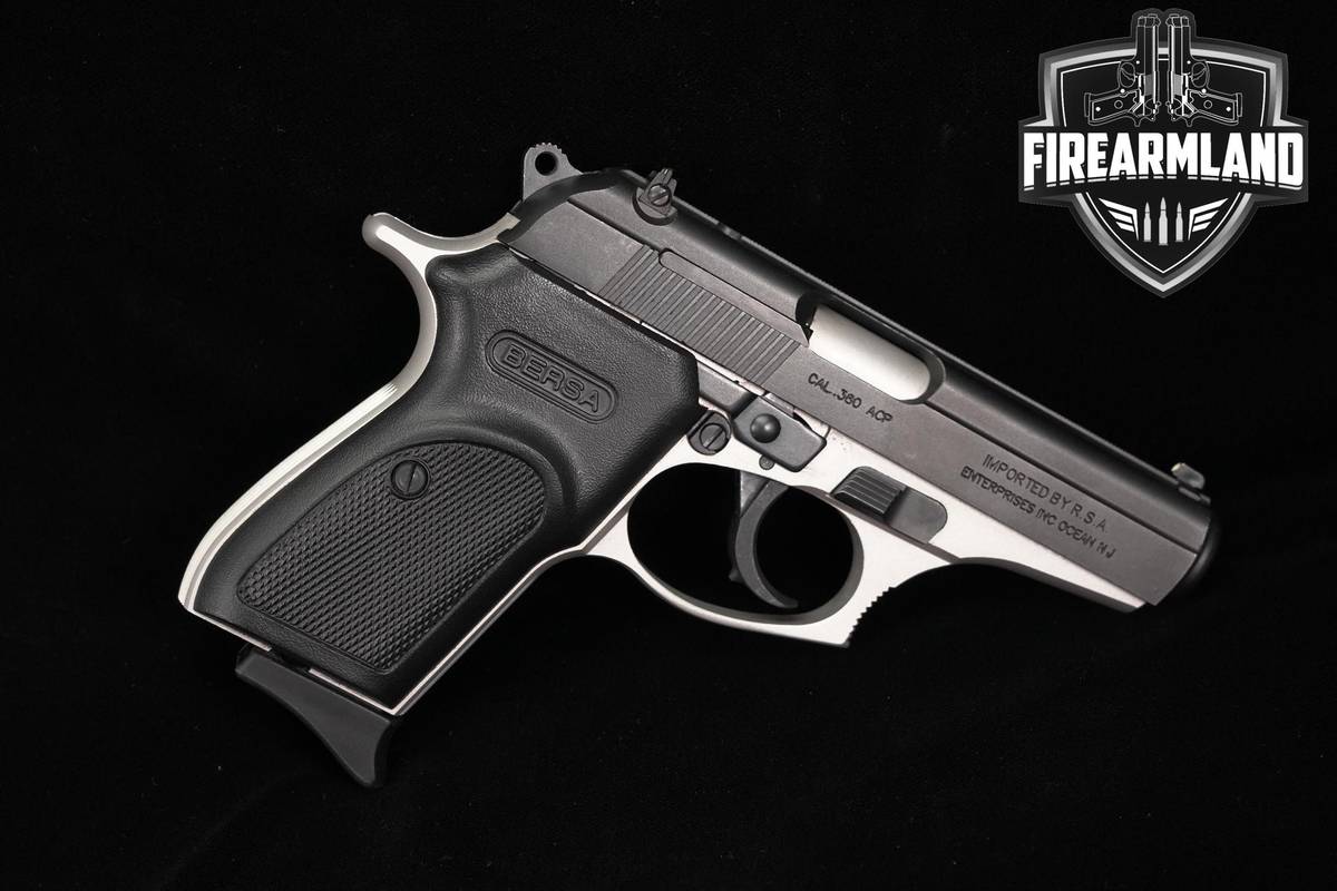 Bersa Thunder 380 380ACP 3.5" Two-Tone Black & Silver +2 MAGS
