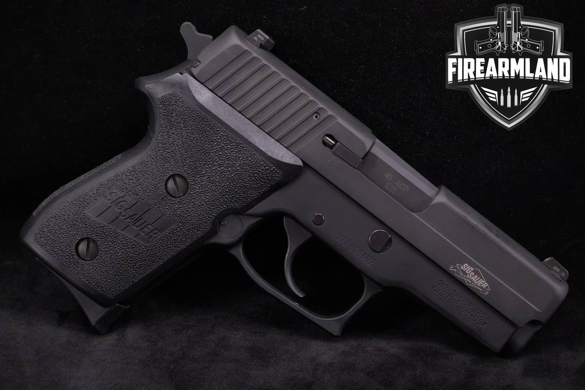 Sig Sauer P220 Compact SAS Gen 45 ACP 3.9" Nitron P 220 +2 MAGS & ORIG CASE