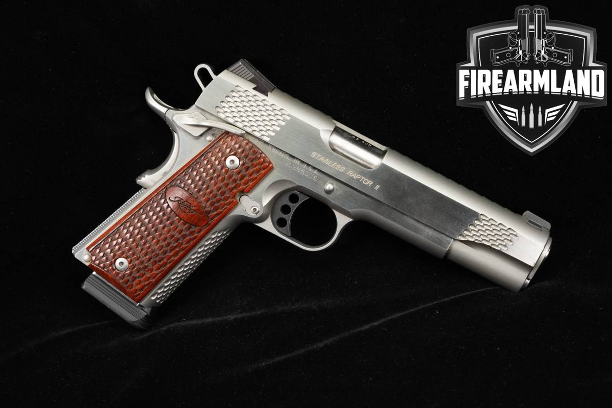 Kimber Stainless Raptor II Custom Shop 45 ACP 1911
