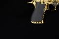 Magnum Research Desert Eagle MK XIX Tiger Stipe .44 Mag. Gold Tiger Stripe in Excellent Condition Image 4
