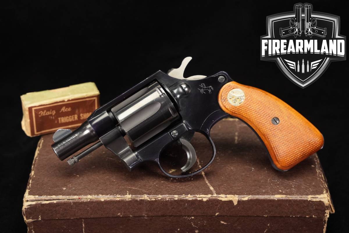 COLLECTOR 1954 Colt Cobra First Issue 38 Special 2" Blued DA/SA