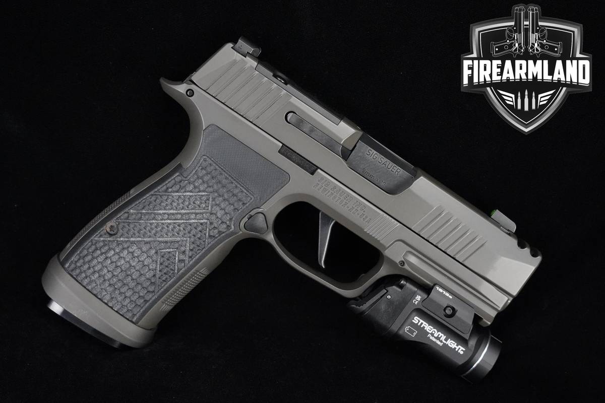 Sig Sauer P365 AXG Legion 9mm Sig-Sauer P365-AXG-Legion P-365 4 MAGS & CASE