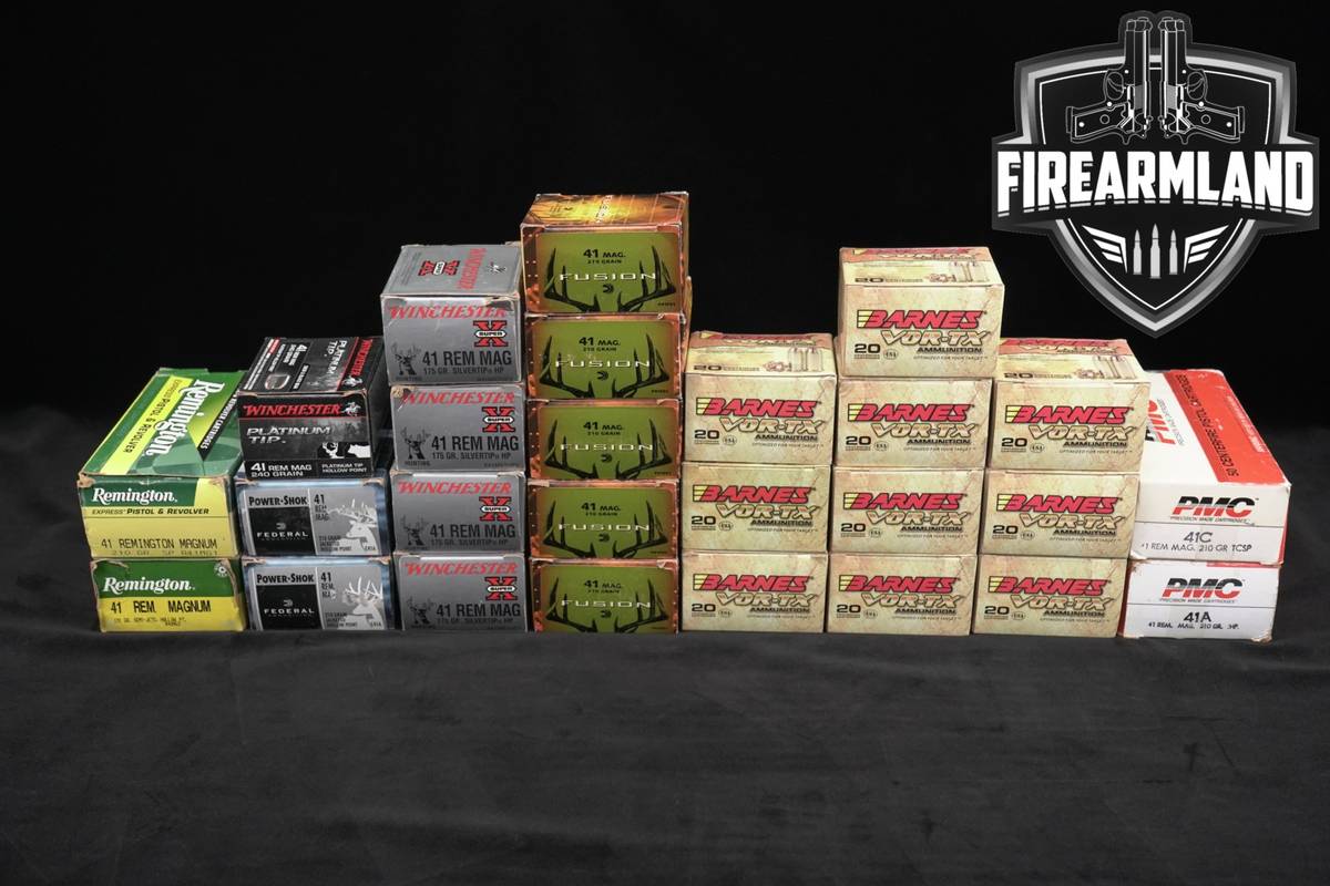 620 RDS! 41 Rem Magnum Ammo Mag Ammunition