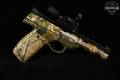 Smith & Wesson (S&W) Model 22A-1 .22 LR Two-Tone Camouflage & OD Green in Good Condition Image 4