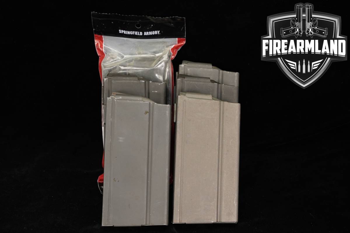 Springfield Armory SIX (6) M1A 20 Round Magazines .308 Win. M1-A Mags