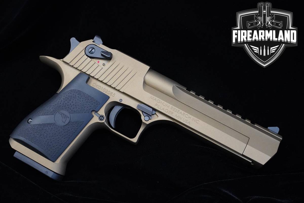 Magnum Research Desert Eagle Mark XIX Burnt Bronze 50 AE 6" Magnum-Research