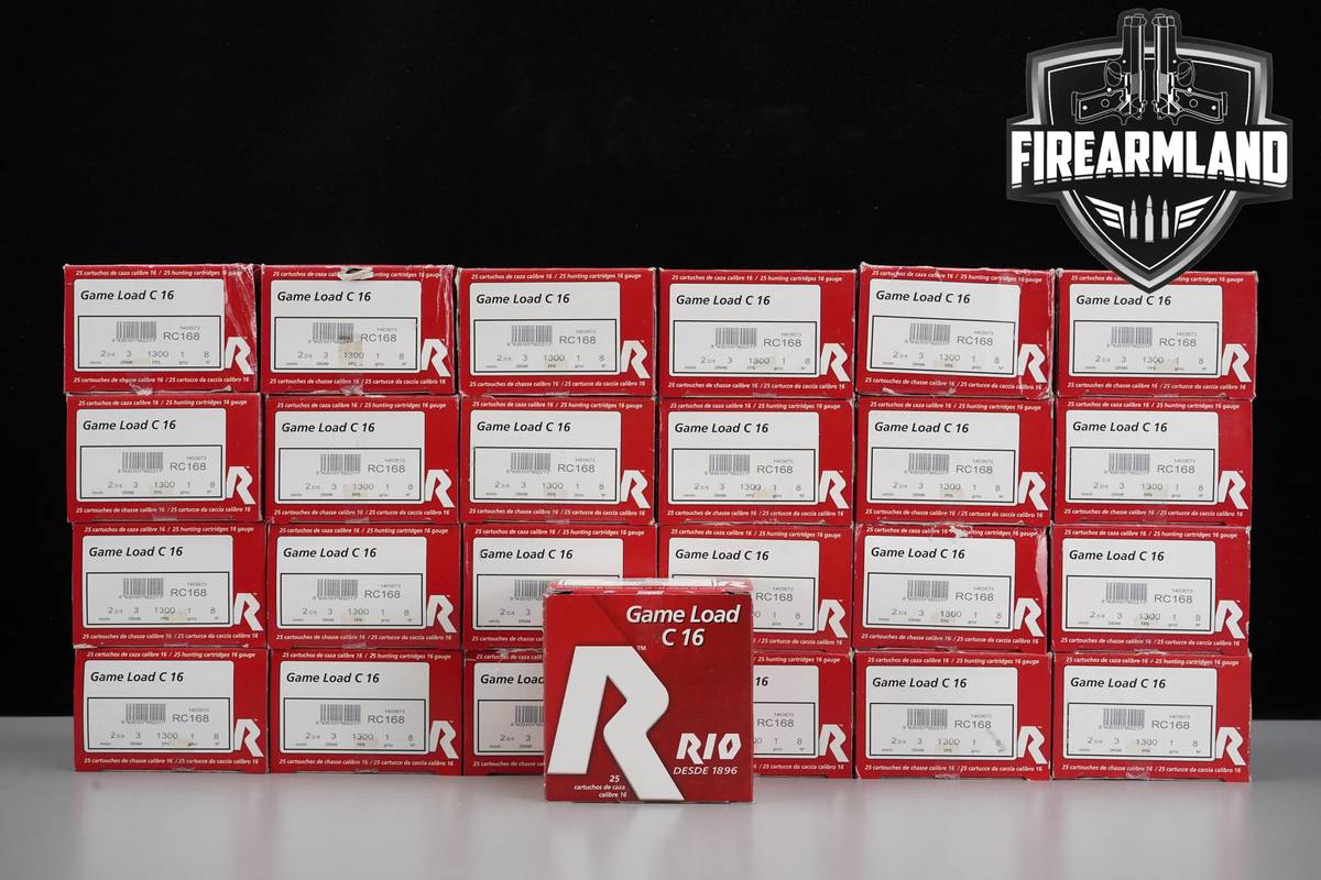 625 RDS! 16 Gauge #8 Shot Ammo 16Ga