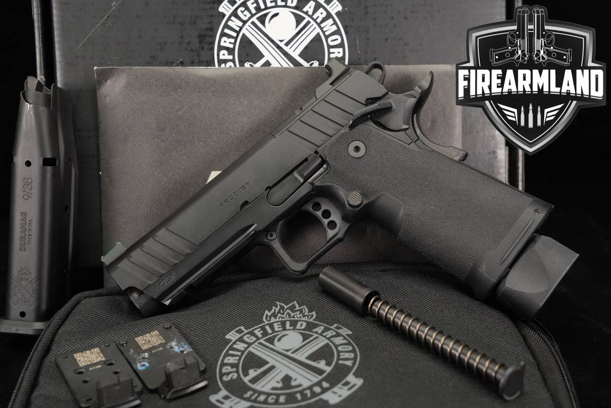 Springfield Armory 1911 DS Prodigy AOS 9mm 4.25 2011 +2 MAGS & ORIG CASE