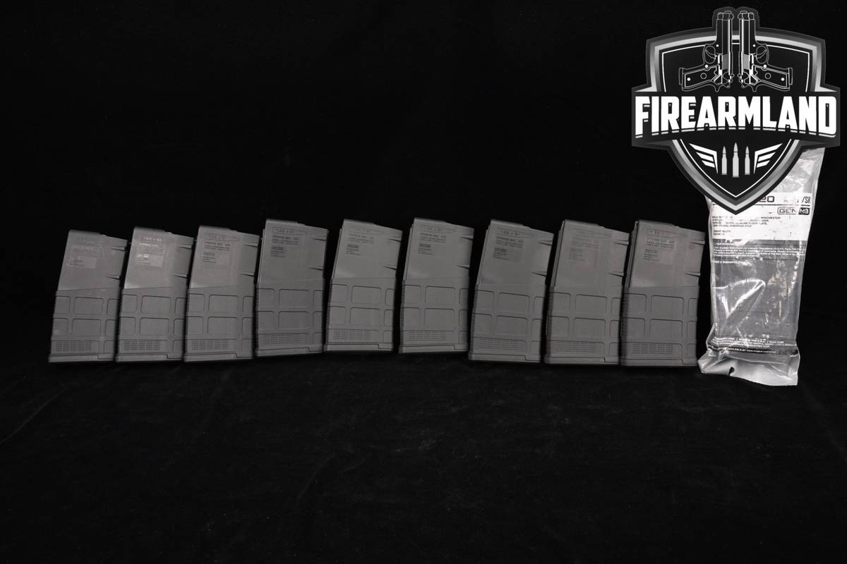 Magpul Industries TEN (10) PMAG GEN M3 AR10/SR Pattern 20-Rd AR Magazines