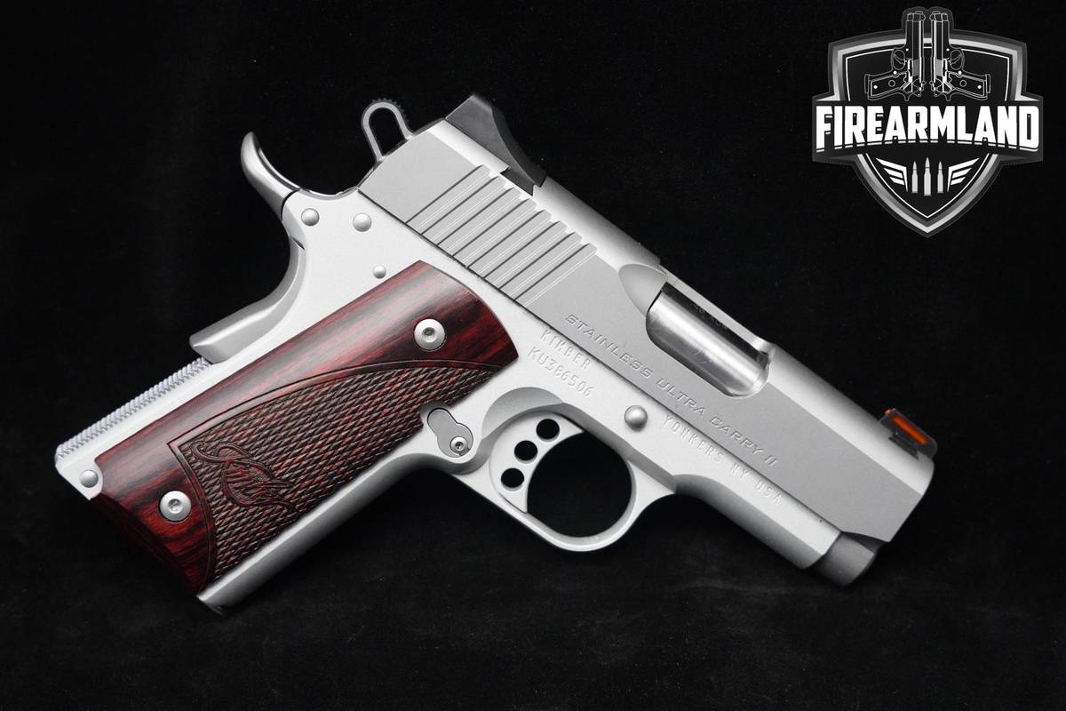 Kimber Stainless Ultra Carry II 45 ACP 1911-A1 3" Kimber 1911A1 +ORIG BOX