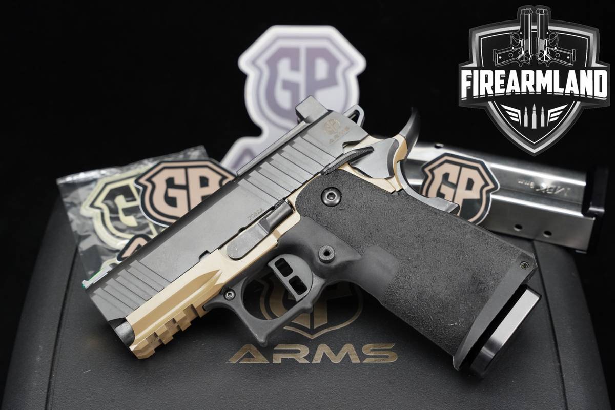 GP Arms LLC Forza 3.1 9mm OR 1911 FDE Small-Batch BULL +2 MAGS, ORIG CASE