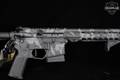 Stag Arms STAG-15 Fixed-magazine-style configuration .223 Wylde Gray/Black Camo in Very Good Condition Image 5