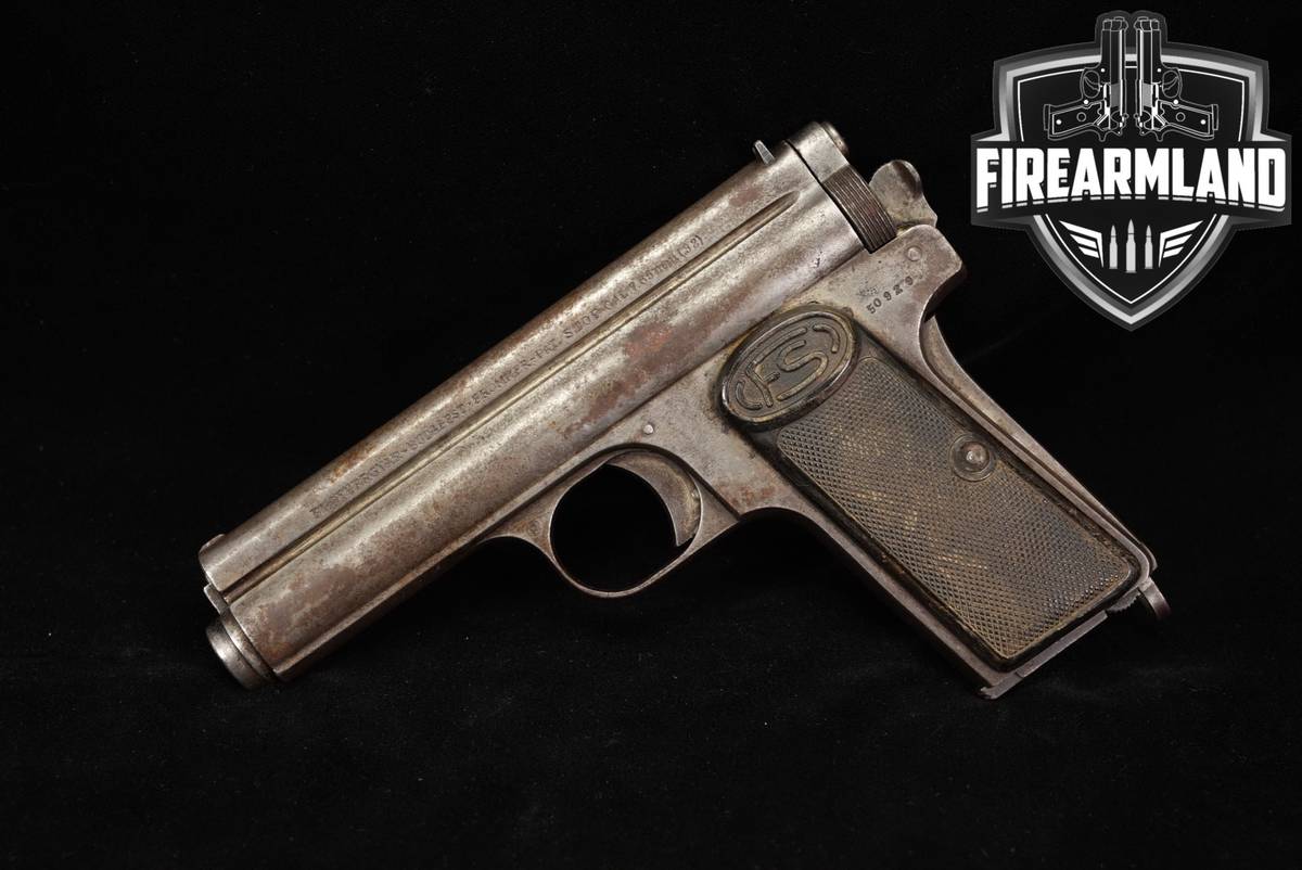 1915 FEG Frommer Stop 32 ACP 3.9" Blued M1912 WW1 Long-Recoil