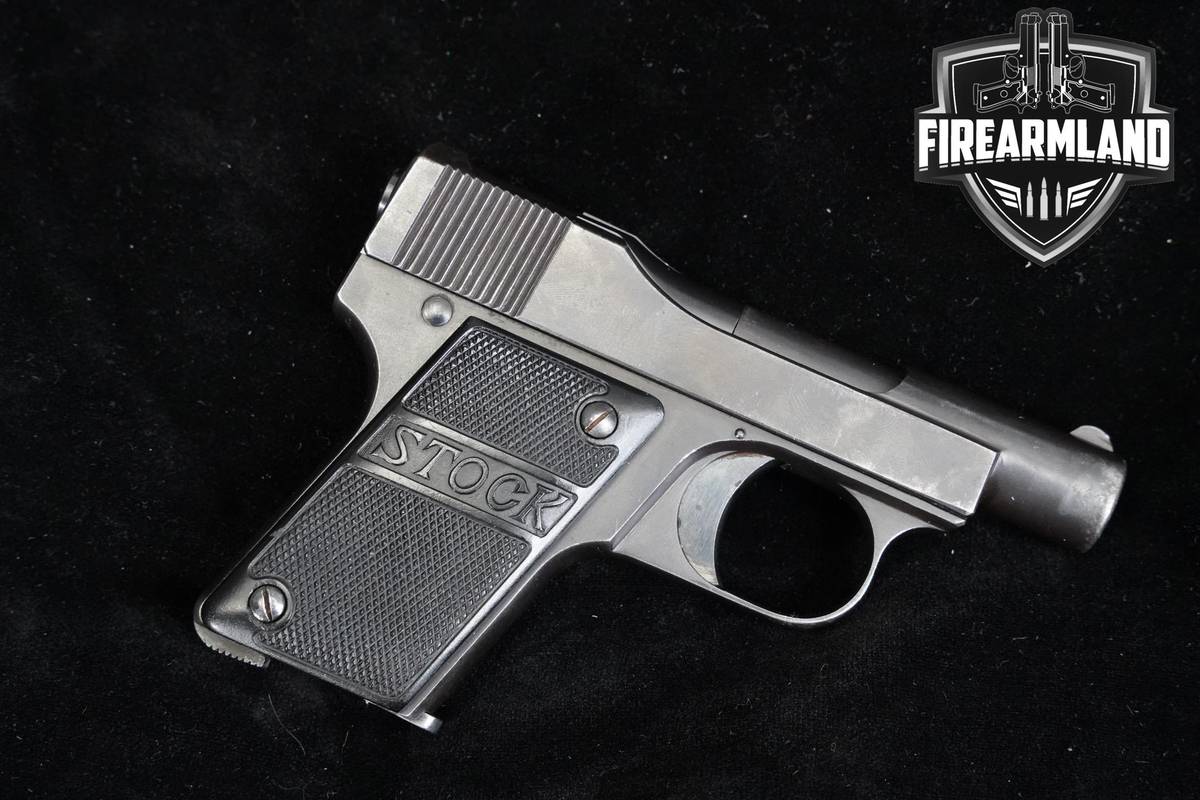 1923-1925 Franz Stock Pocket Pistol 2.5" Blued