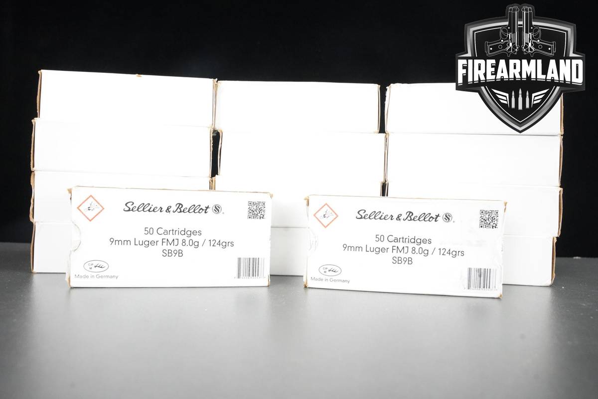 9mm Ammo 9mm-Luger Ammunition 700 ROUNDS