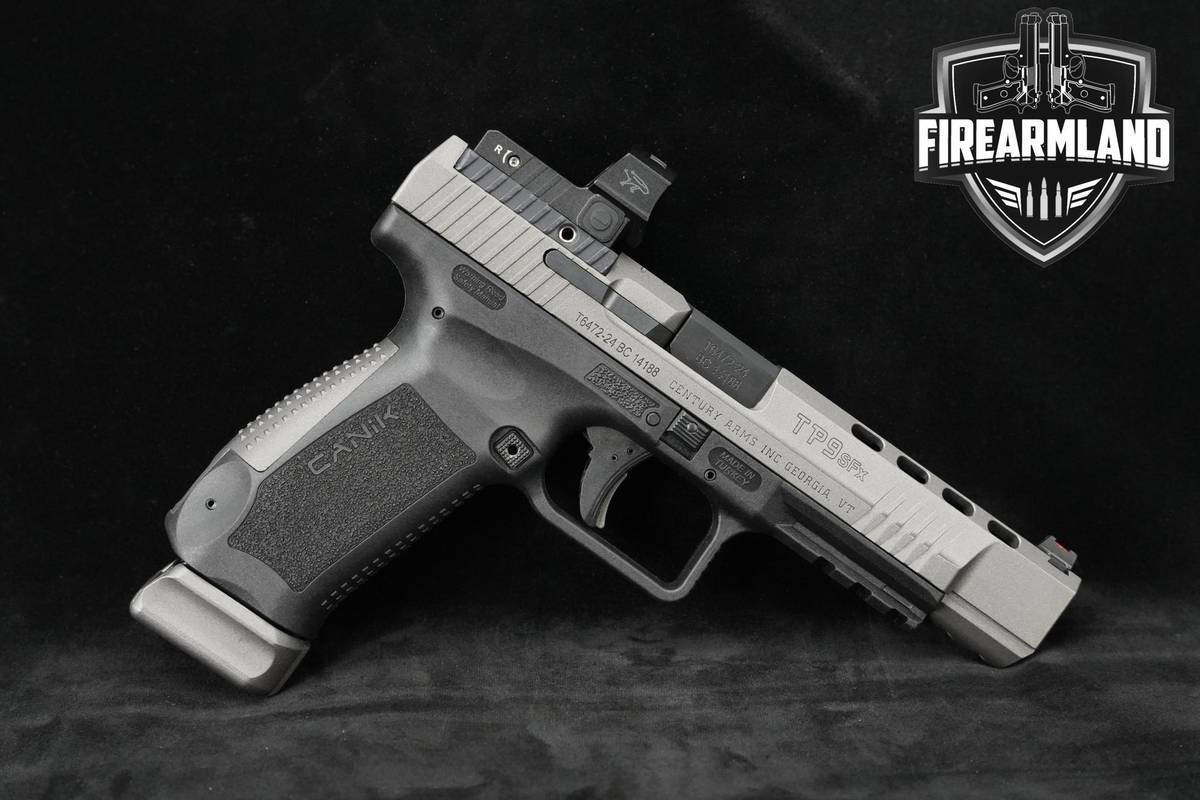 Canik TP9 SFX 9mm Two-Tone Canik TP9-SFX TP9-SFX +OPTIC, ORIG BOX & HOLSTER