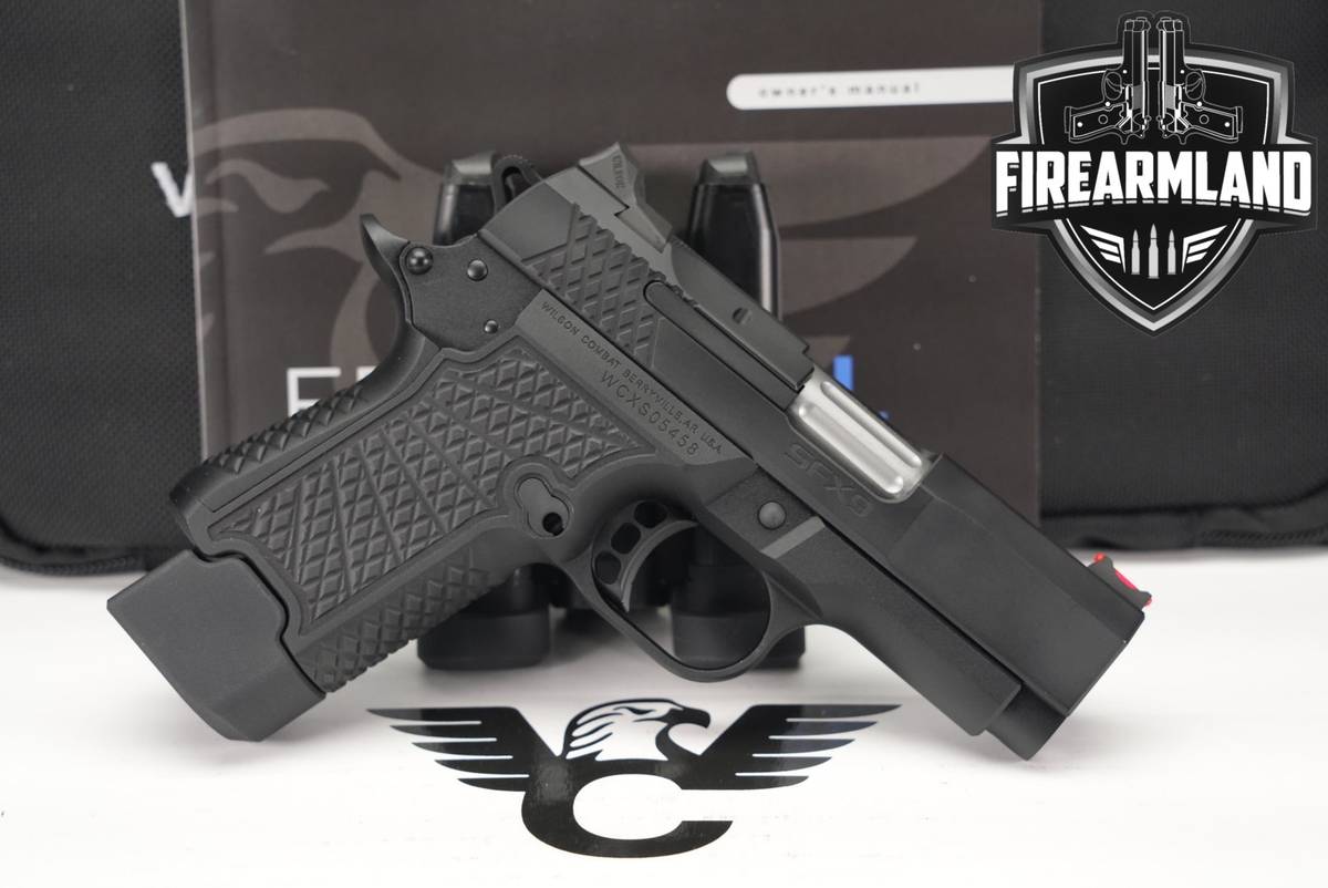Wilson Combat WC SFX9 3.25 9mm 1911 SFX 9 2011 +4 MAGS & ORIG CASE