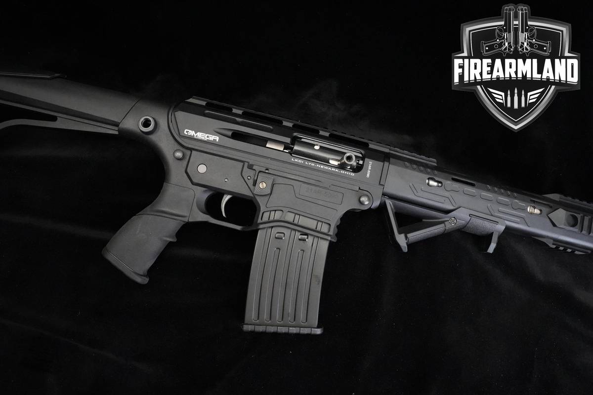 LIKE-NEW Omega AR12 12-Gauge 20" Anodized Black Omega AR-12 3"