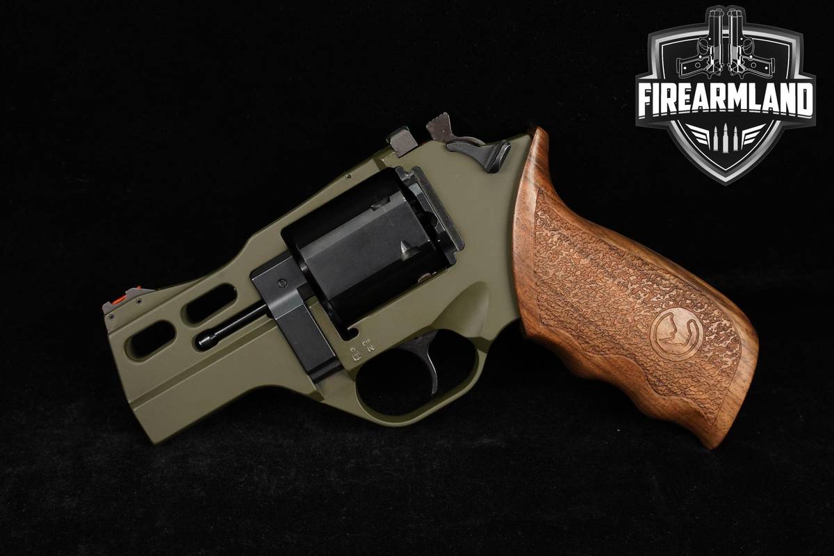 Chiappa Firearms Rhino 30DS Hunter 357 Magnum 3" Two-Tone OD Green DA/SA