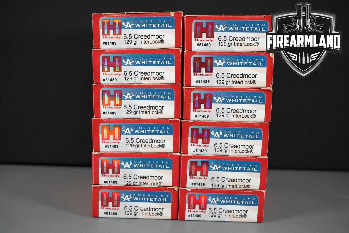 6.5 Creedmoor Ammo 6.5-Creedmoor Ammunition 240 ROUNDS