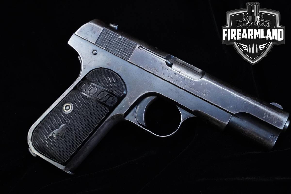 1914 Colt Model 1903 Pocket Hammerless Type III 32 ACP 3.75" Colt 1903