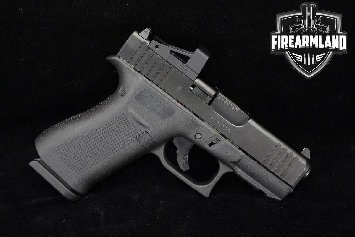 Glock 43X MOS Slimline 9mm 3.4" Glock G43X MOS 43-X +2 MAGS & ORIG BOX