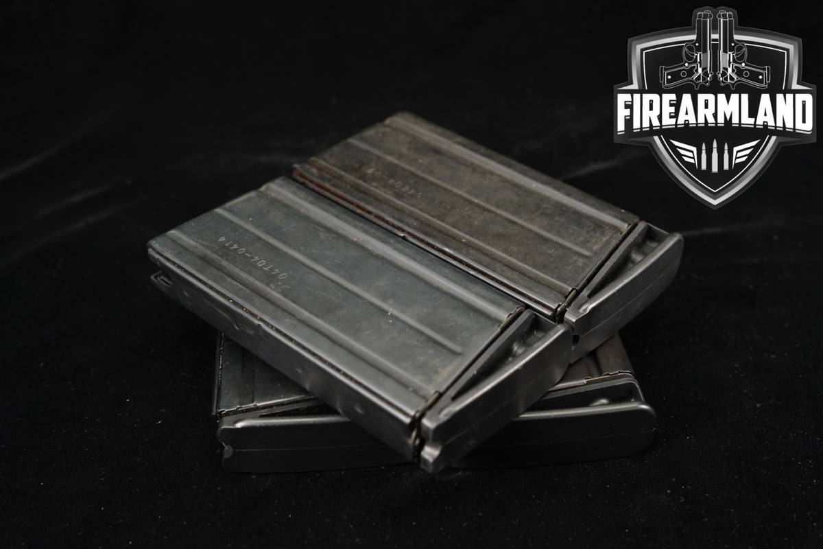 FN FOUR 4 Black SCAR 17 20 Round Magazines 7.62mm NATO MK17 Mags